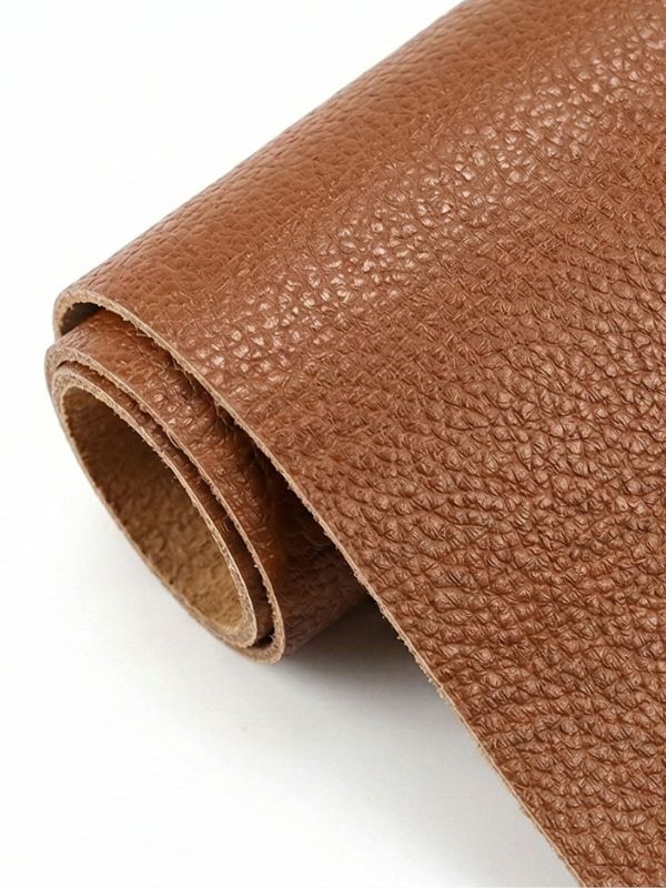 patch-simili-cuir-marron-autocollants-clair Simili cuir adhésif marron clair pour canapé