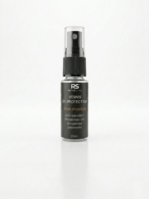 Flacon spray vernis de protection mat invisible 20ml Repar Simili pour cuir et simili.